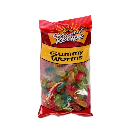 Golden Recipe Golden Recipe Gummy Worms 8 oz., PK8 7620